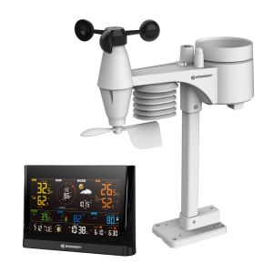 BRESSER WLAN Comfort Weather Centre with 7-in-1 professional sensor