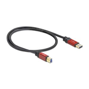 Καλώδιο USB3.0 Premium από Type-A αρσενικό προς Type-B αρσενικό, μήκους 1m